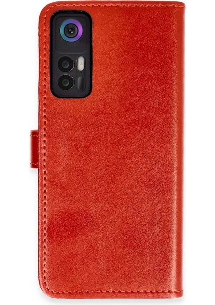 Tcl 30 Kılıf Trend S Plus Kapaklı Kılıf - Kırmızı