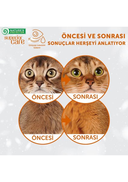 Nature's Protection Superior Care Kızıl/kahverengi Tüylü Kediler Için Tahılsız Ringa Balıklı Kedi Maması 400GR indirimleri