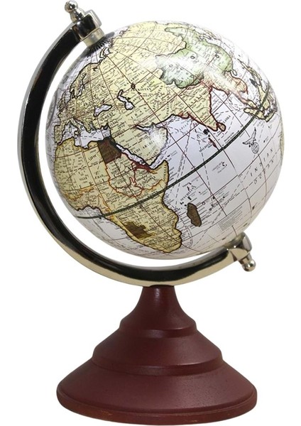 Dünya Küre Stantlı Dekoratif Döner World Globe SL339-C 26CM