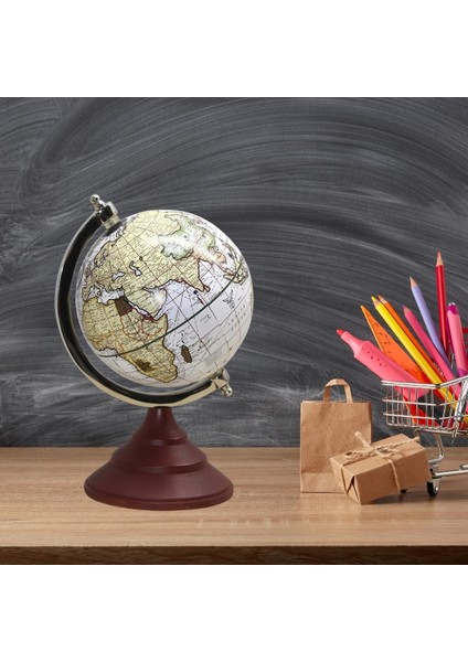 Dünya Küre Stantlı Dekoratif Döner World Globe SL339-C 26CM fiyatları