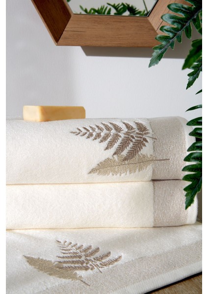 Yumuşak ve Şık Pamuk Havlu Seti, Bej Renk, Yumuşak Dokunuş, Günlük Kullanım Için Ideal fırsatları