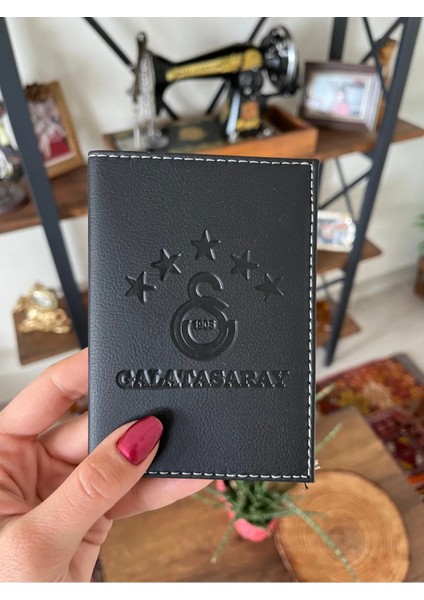 Gs Takım Efe Deri Dikişli Oto Ruhsat Kılıfı Kabı Araç Ruhsat Koruyucu Ruhsatlık.