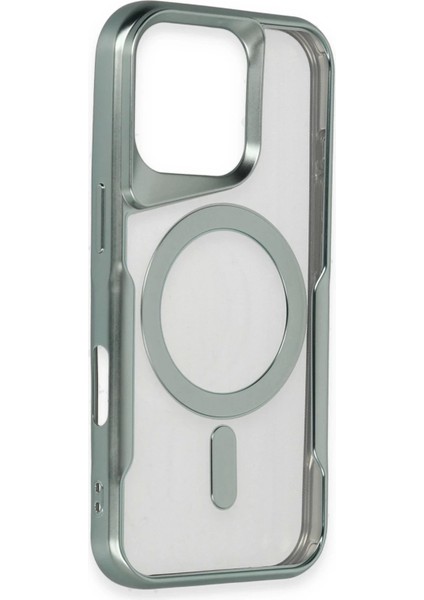 iPhone 16 Pro Max Kılıf Boyi Magsafe Silikon Kapak - Siyah fiyatları