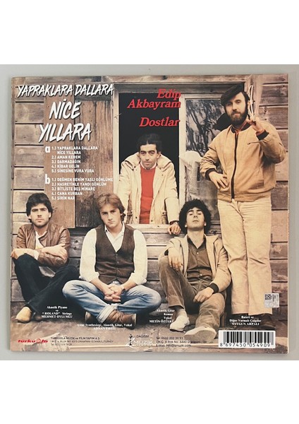 Edip Akbayram Yapraklara Dallara Nice Yıllara Lp Plak fiyatları