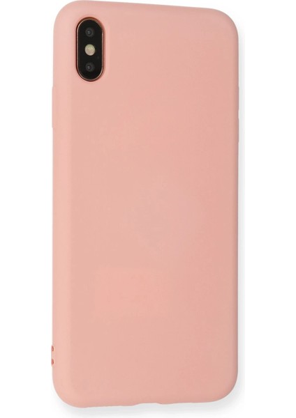 Iphone Xs Max Kılıf Nano Içi Kadife Silikon - Pembe Arbkd modelleri