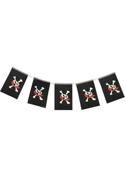 Beyaz Korsan Partisi Bayrakları, Şık ve Dikkat Çekici Dekoratif Ürünler