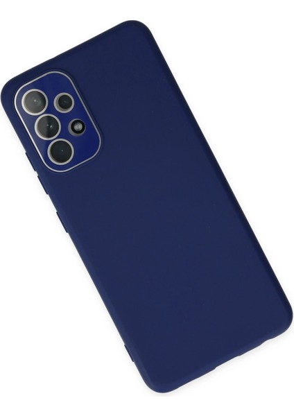 Samsung Galaxy A33 5g Kılıf Lansman Glass Kapak - Sky Blue Arbkd modelleri
