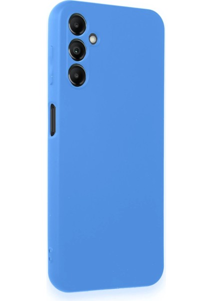 Samsung Galaxy A24 4g Kılıf First Silikon - Mavi Arbkd