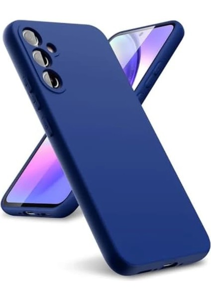 Samsung Galaxy A24 4g Kılıf First Silikon - Lacivert Arbkd