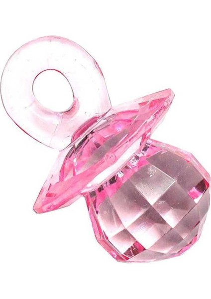 Pembe Emzik Büyük, 32 Adet, 3x5 Cm, Yumuşak ve Şık Tasarım