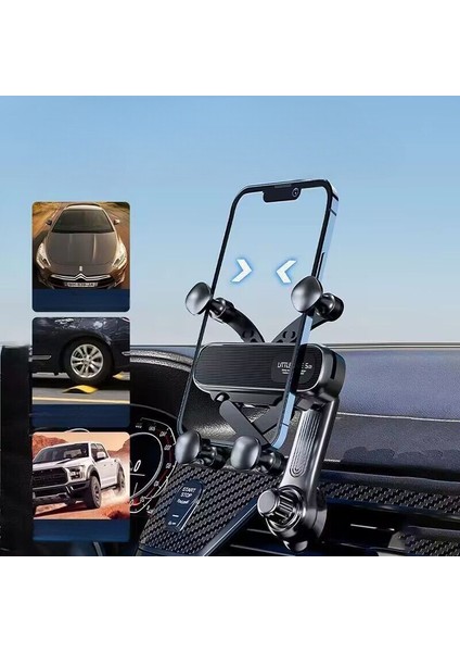 Araba Telefon Tutucu Ahtapot Araç Içi Telefon Tutucusu, Havalandırma Engelleyemeyen