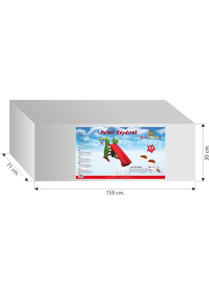 Figürlü Basket Potalı Çocuk Kaydırak - Oyun Parkları - Anaokulu, Kreş fırsatları