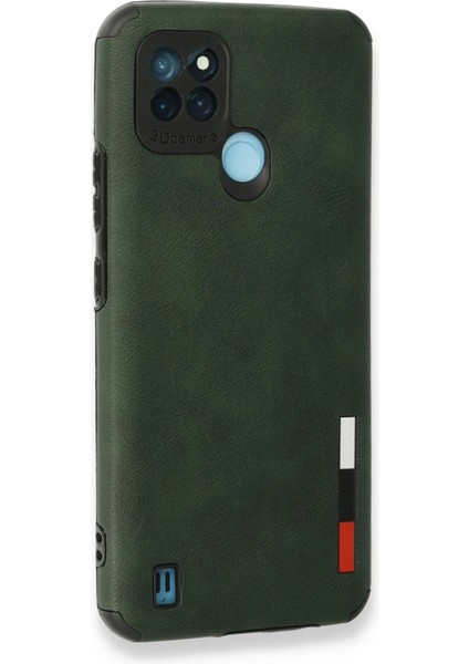 Realme C25Y Kılıf Loop Deri Silikon - Yeşil Arbkd modelleri