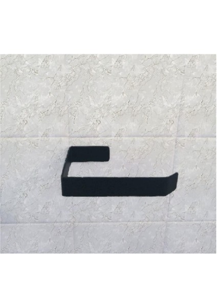 Mat Siyah Yapışkanlı Tuvalet Kağıtlık, Pratik ve Şık Tasarım modelleri