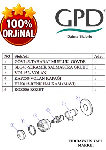 TMS30 Taharet Musluğu indirimleri
