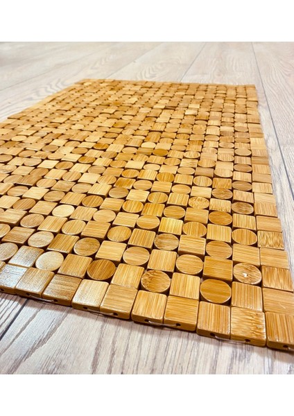 Bambu Kaydırmaz Lüx Banyo Paspası 60X40 Cm, Şık ve Konforlu Kullanım Sağlar. fiyatları
