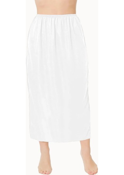 Pamuklu Uzun Boy Etek Astarı Jüpon (44-52)