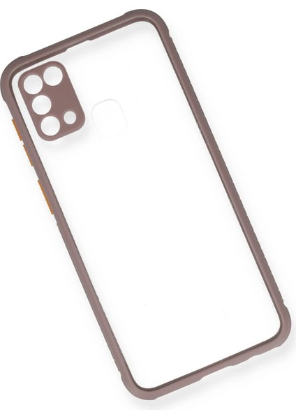 Samsung Galaxy M31 Kılıf Miami Şeffaf Silikon - Açık Mor Arbkd modelleri