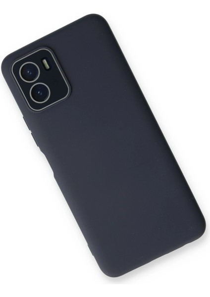 Vivo Y15S Kılıf Lansman Glass Kapak - Lacivert Arbkd fiyatları