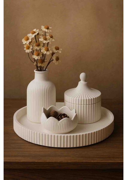 5 Parça Dekoratif Set - Modern & Şık Tasarım fiyatları