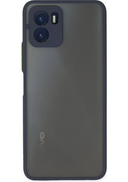 Vivo Y15S Kılıf Montreal Silikon Kapak - Lacivert Arbkd