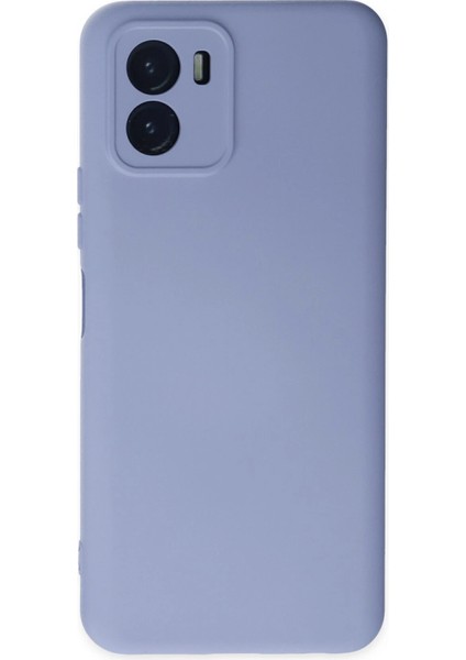 Vivo Y15S Kılıf Nano Içi Kadife Silikon - Lila Arbkd