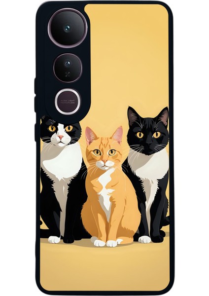 Vivo V50 Lite Uyumlu Kılıf – Yumuşak Silikon, Koruyucu, Şok emici kapak