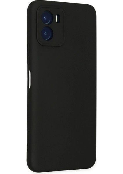 Vivo Y15S Kılıf Nano Içi Kadife Silikon - Siyah Arbkd modelleri