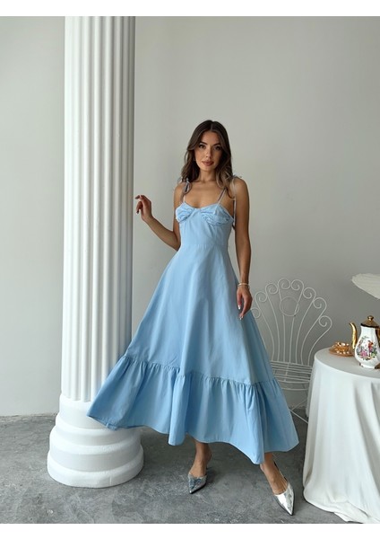 Göğüs Drapeli Kloş Prenses Elbise fiyatları