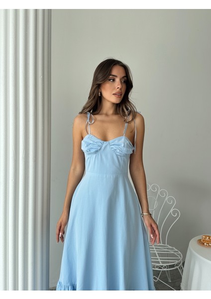 Göğüs Drapeli Kloş Prenses Elbise fırsatları