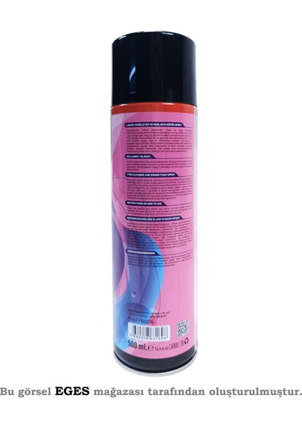 Lastik Parlatıcı Köpük Sprey modelleri