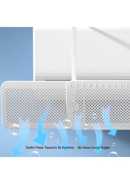 Split Klima Çarpma Önleyici Hava Kalkanı Ayarlanabilir Delikli Klima Siperliği Aparatı fırsatları