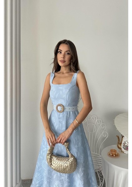 Bebe Mavi Kuplu Uzun Elbise fırsatları