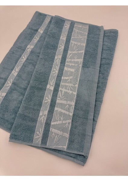 6'lı Renkli Bambu El ve Yüz Havlu Seti 50X90 cm fırsatları