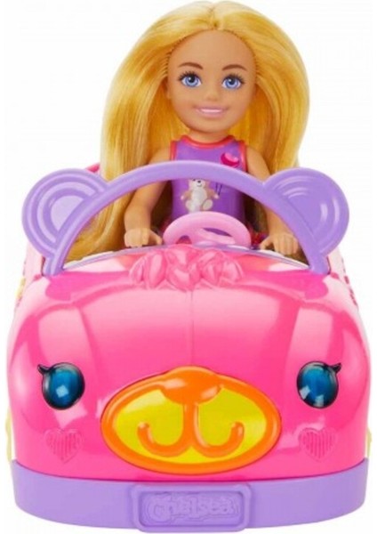Güzellik Seti Arabası Chelsea Araç Seti Barbie Funtex modelleri