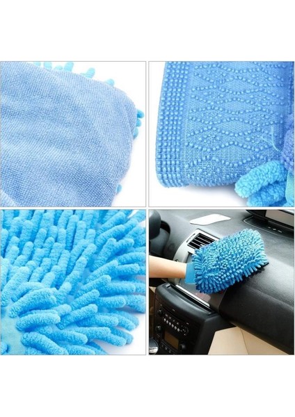 Mikrofiber Araç Yıkama Eldiveni Çizmez Oto Motorsiklet Bakım Süngeri Araba Temizleme Bezi Mop Havlu fırsatları