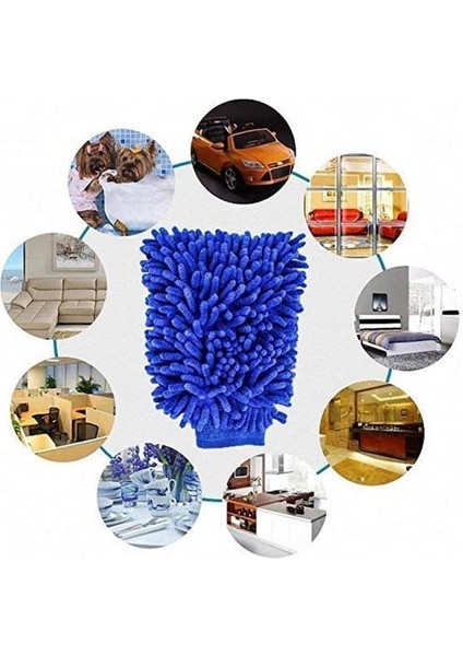 Mikrofiber Araç Yıkama Eldiveni Çizmez Oto Motorsiklet Bakım Süngeri Araba Temizleme Bezi Mop Havlu indirimleri