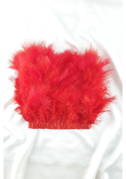 Kırmızı Maya Tüyü Renkli, Parti ve Dekorasyon Malzemeleri