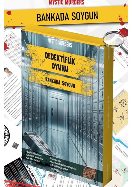 Bankada Soygun Dedektif Dava Çözme Oyunu