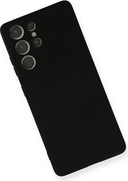 Samsung Galaxy S21 Ultra Kılıf Nano Içi Kadife Silikon - Siyah Arbkd modelleri