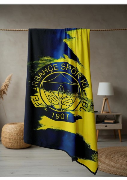 Fenerbahçe ~ Desenli Deniz Havuz Plaj Havlusu Peştemal 80X160CM fırsatları