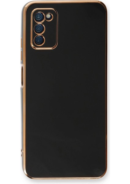 Samsung Galaxy A03S Kılıf Volet Silikon - Siyah Arbkd fiyatları
