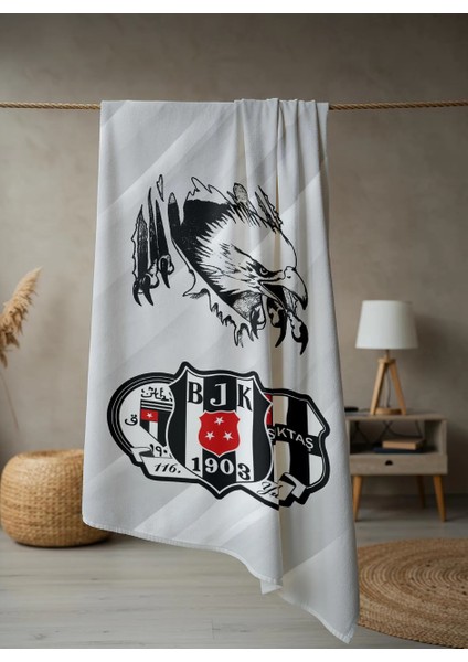 Beşiktaş - Deniz Havuz Plaj Havlusu Peştemal 160X80CM Pamuklu Kumaş fırsatları