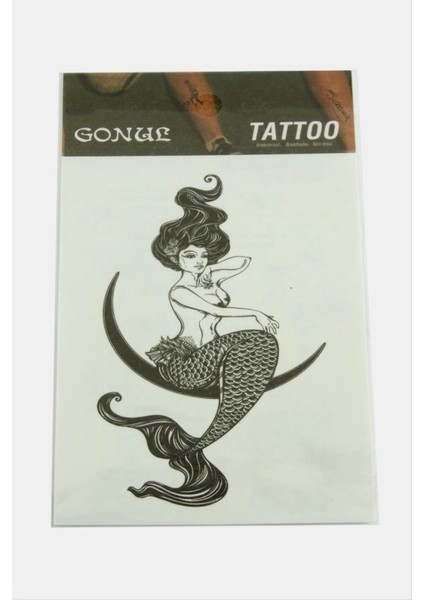 Deniz Kızı Tattoo Dövme Sticker