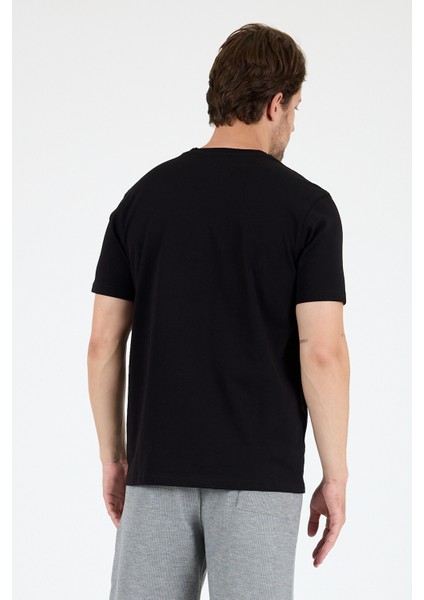 Erkek %100 Pamuk Bisiklet Yaka Kısa Kollu Baskılı T-Shirt Rahat ve Şık Günlük Erkek Tişört 0018 indirimleri