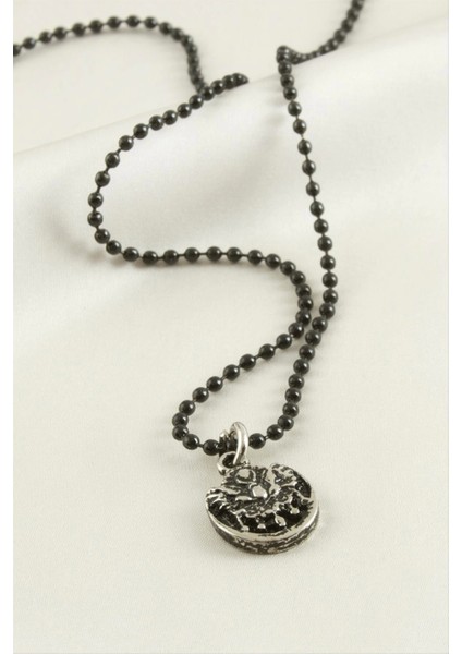 Osmanlı Bayrağı Top Zincirli Erkek Kolye