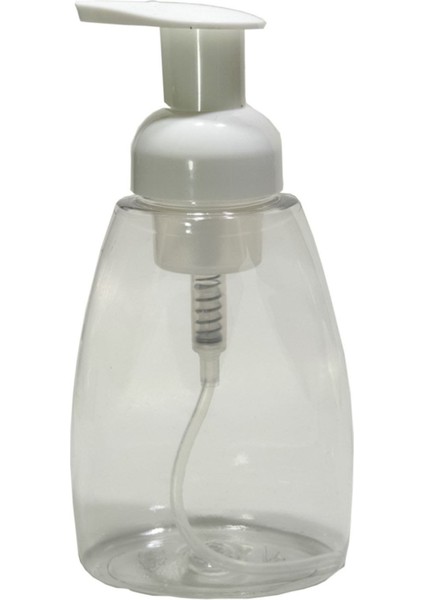 350 ml Köpük Sabun Şişesi ve Valf Takımı, 3 Adet, Beyaz Renk