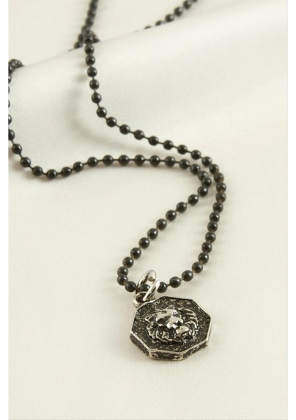 Aslan Top Zincirli Erkek Kolye