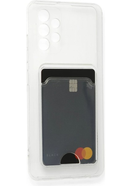Samsung Galaxy A33 5g Kılıf Kart Şeffaf Silikon - Şeffaf Arbkd modelleri