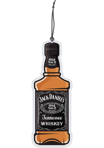 jack Danels Görselli Çift Yönlü Dekoratif Oto Kokusu ve Oto Aksesuarı